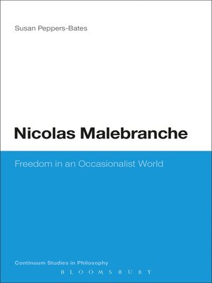 cover image of Nicolas Malebranche